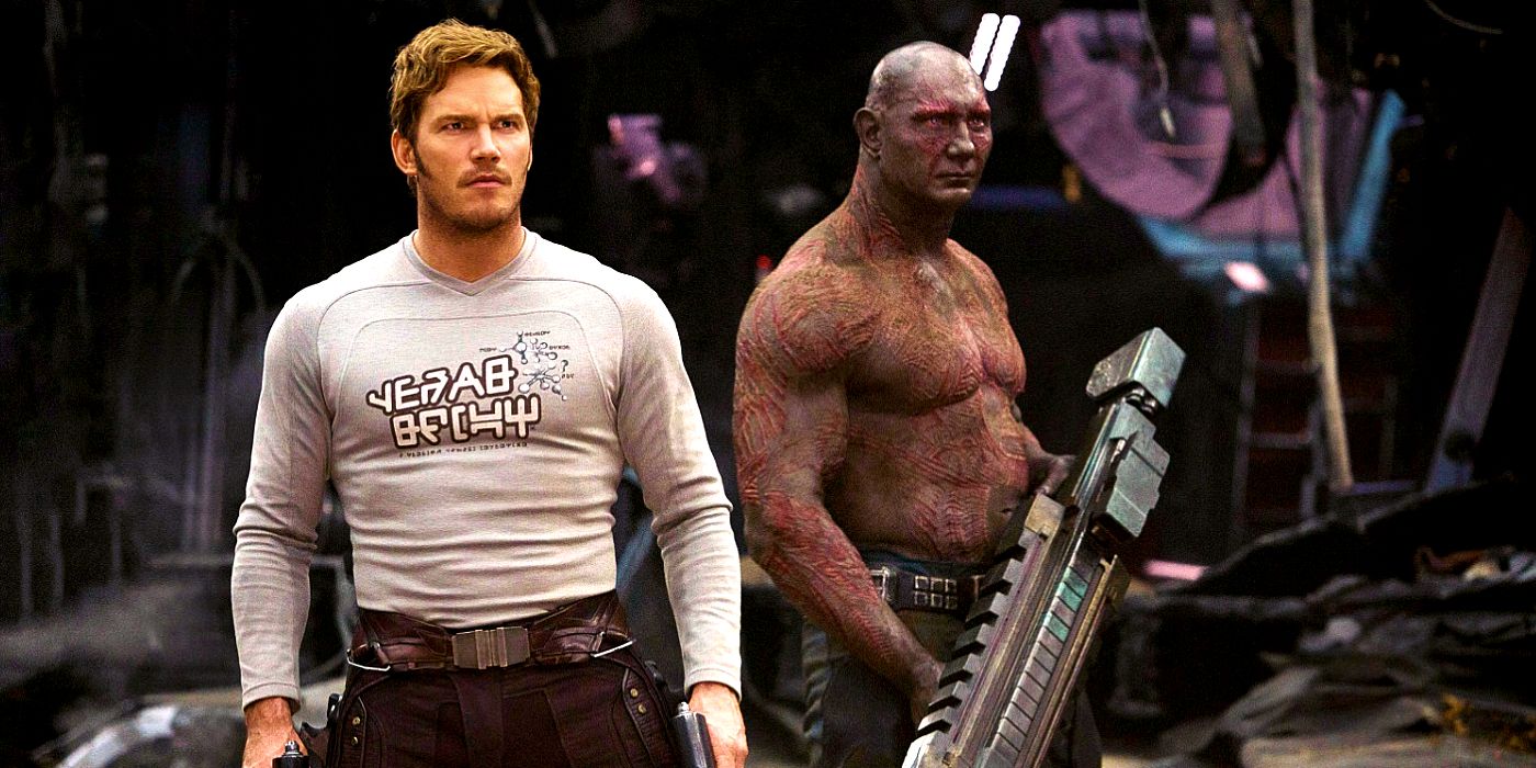 Chris Pratt's Star-Lord and Dave Bautista's Drax returning in Guardians of the Galaxy Vol. 3.