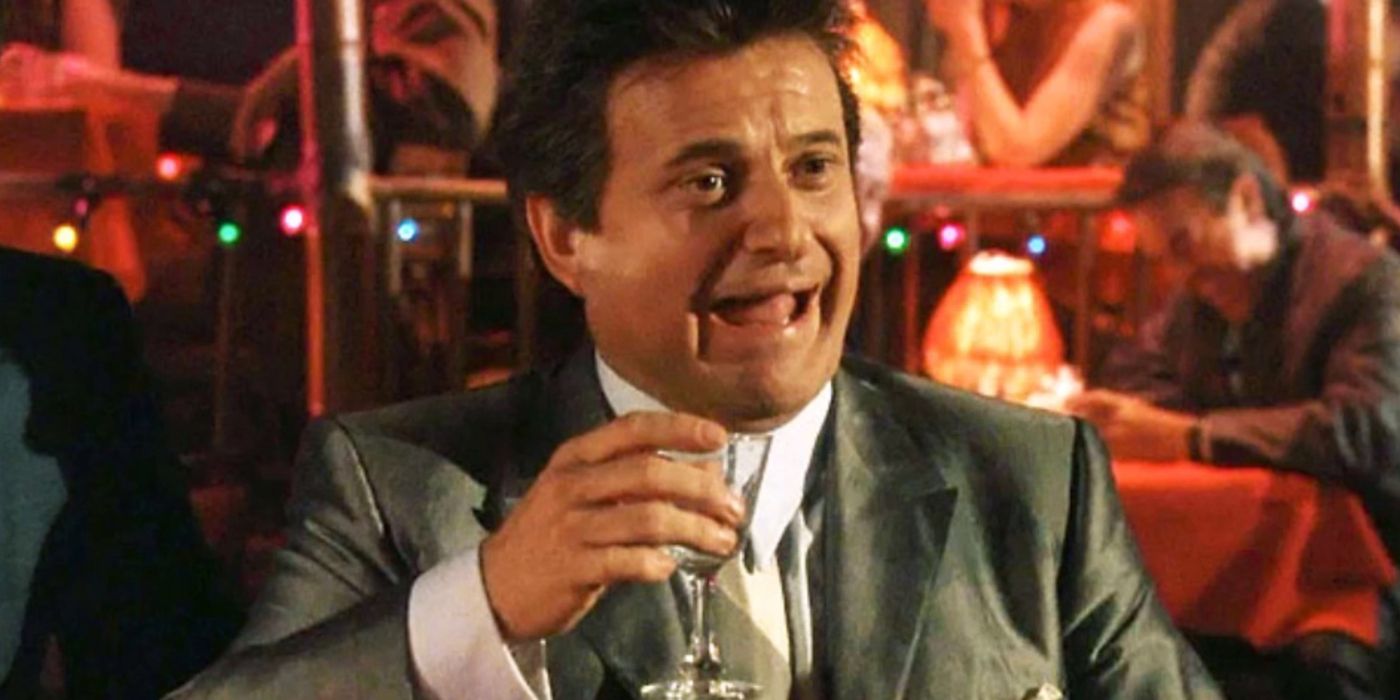Tommy DeVito played by Joe Pesci laughing in Goodfellas.