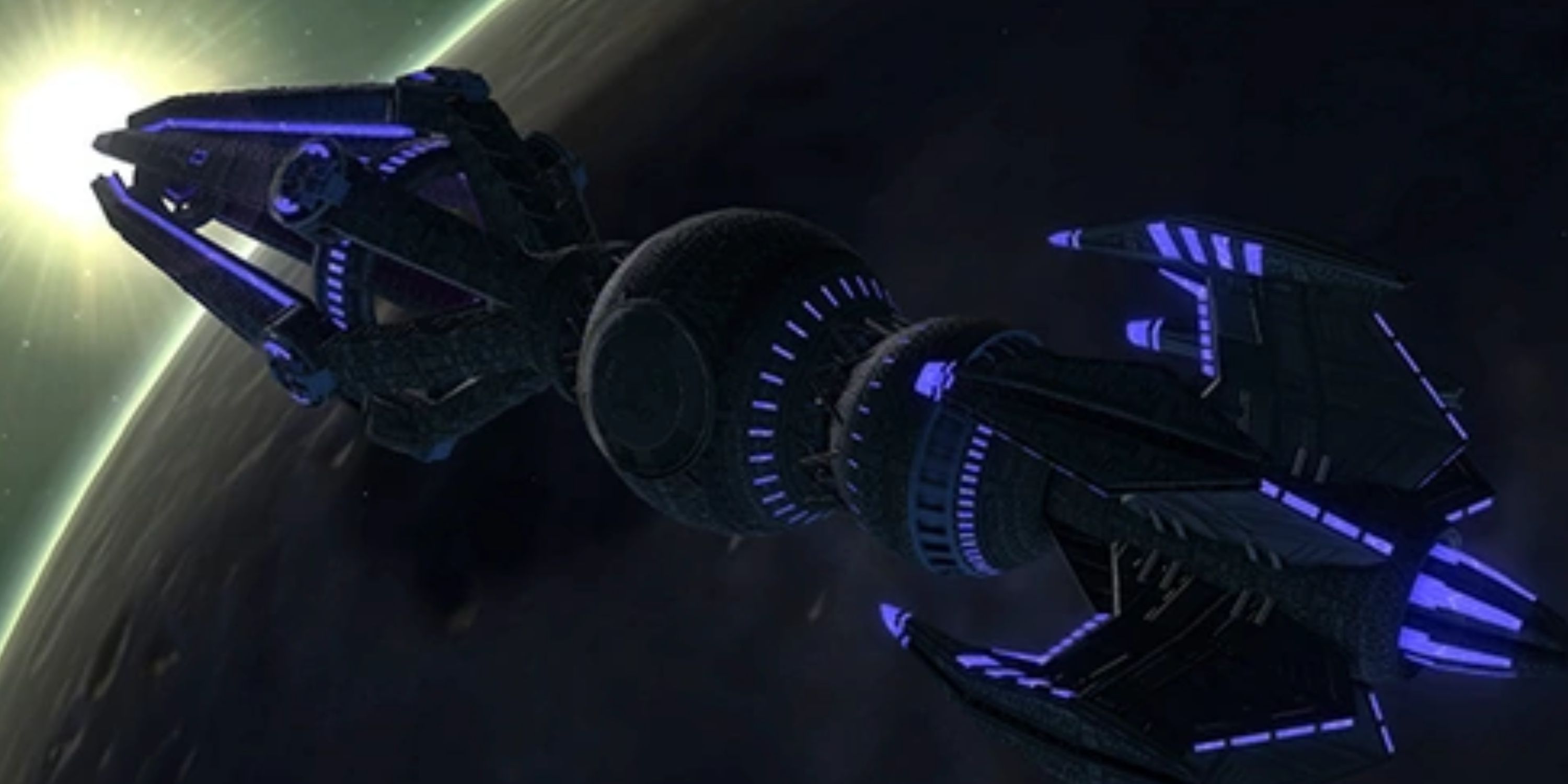 The Krenim time ship from Star Trek: Voyager
