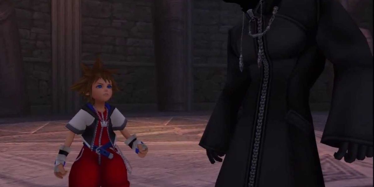 Sora faces Unknown in Kingdom Hearts