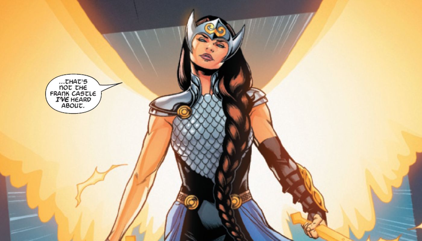 Valkyrie chega para perseguir Ghost Rider em Cosmic Ghost Rider 2