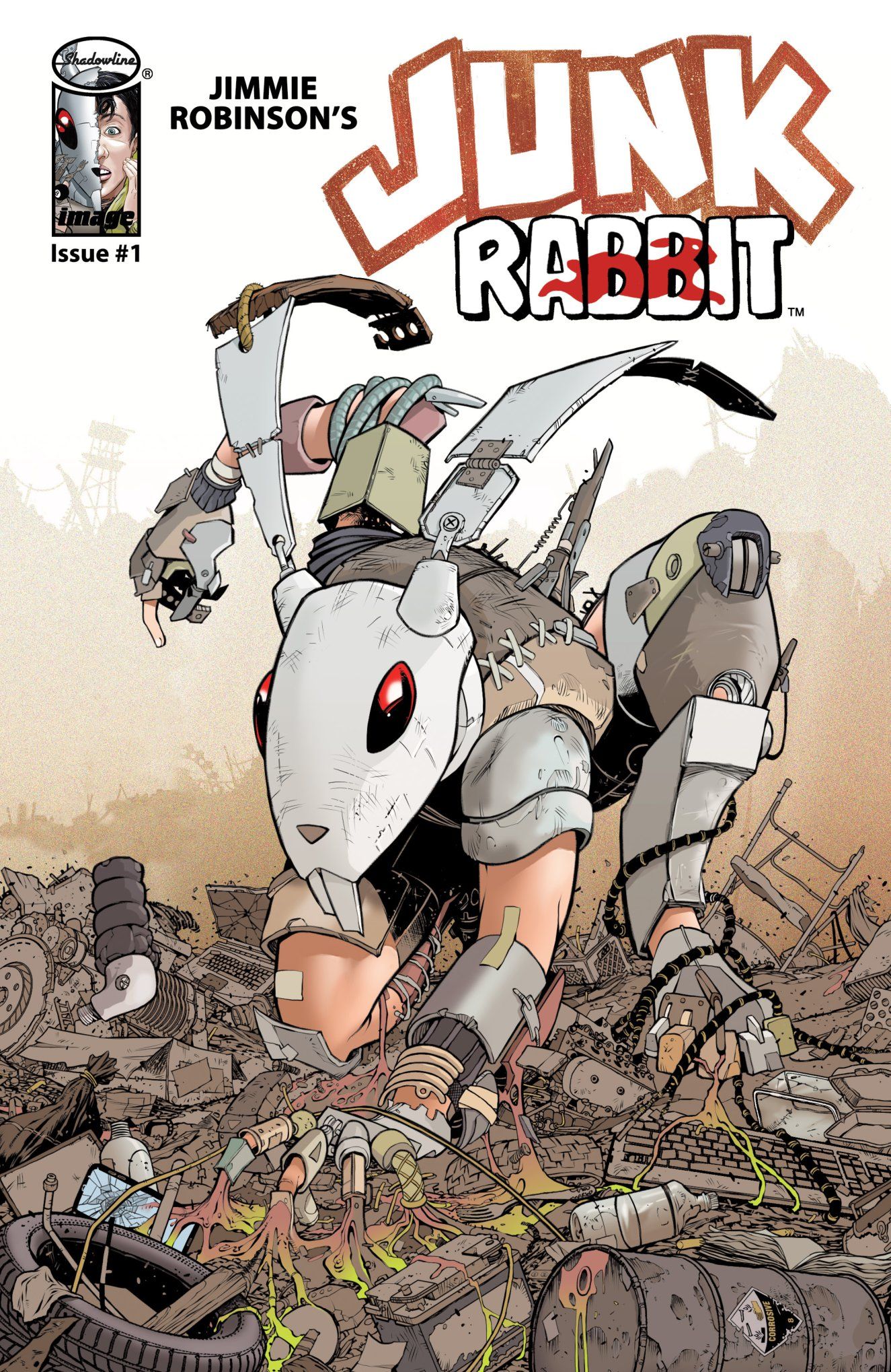 Junk Rabbit #1 ACover by Jimmie Robinson