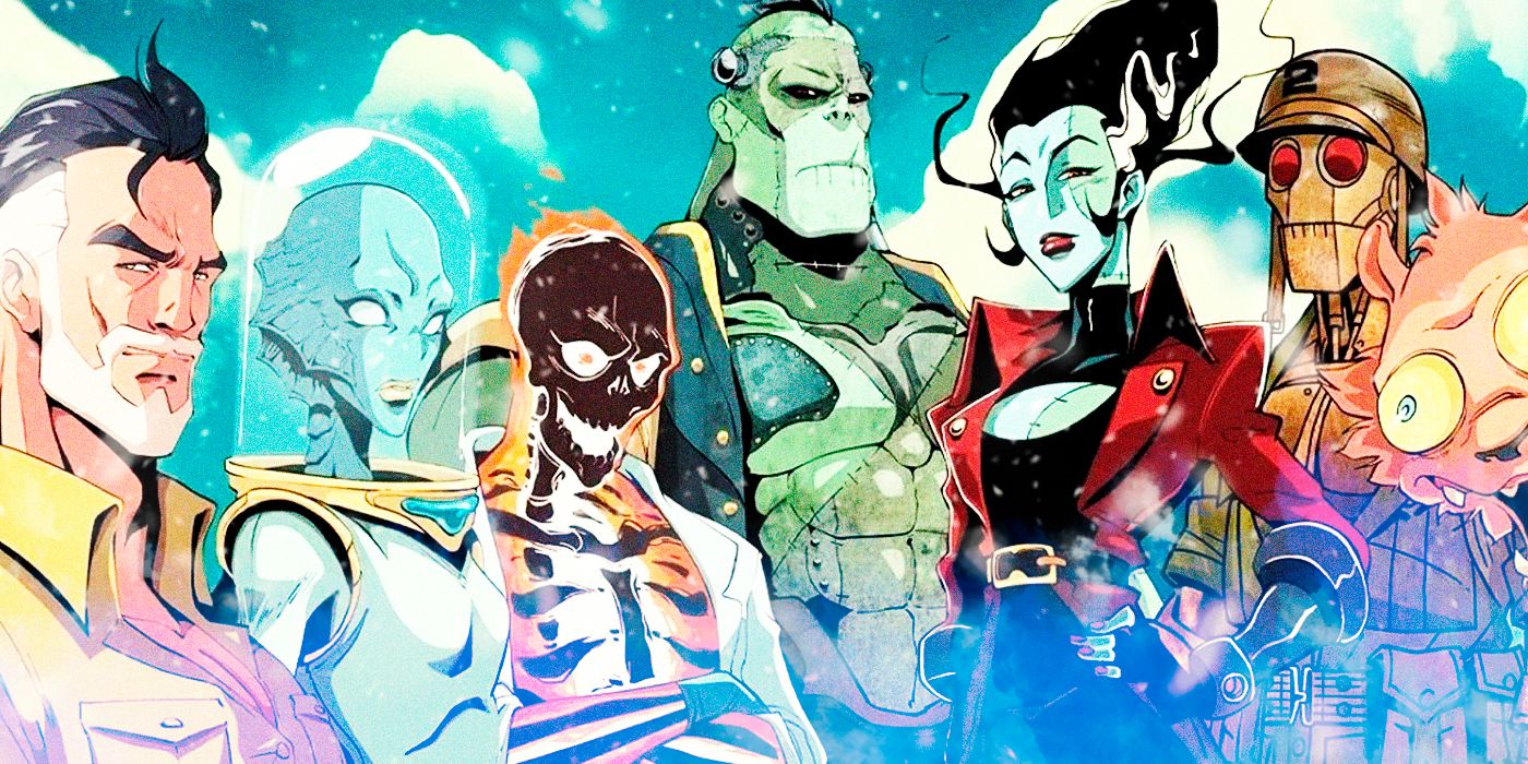 The main cast of characters for DC's Creature Commandos series.