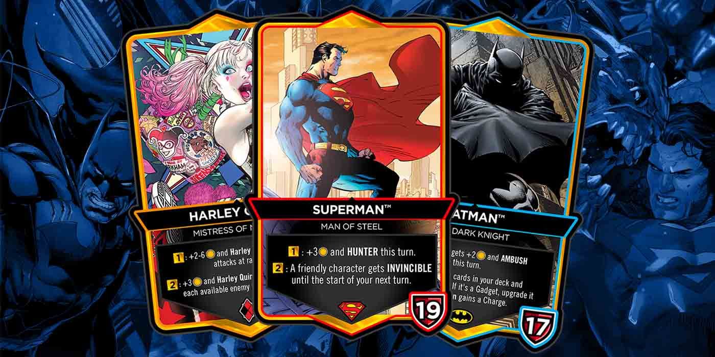 DC Dual Force: novo jogo de cartas coloca heróis da DC frente a frente