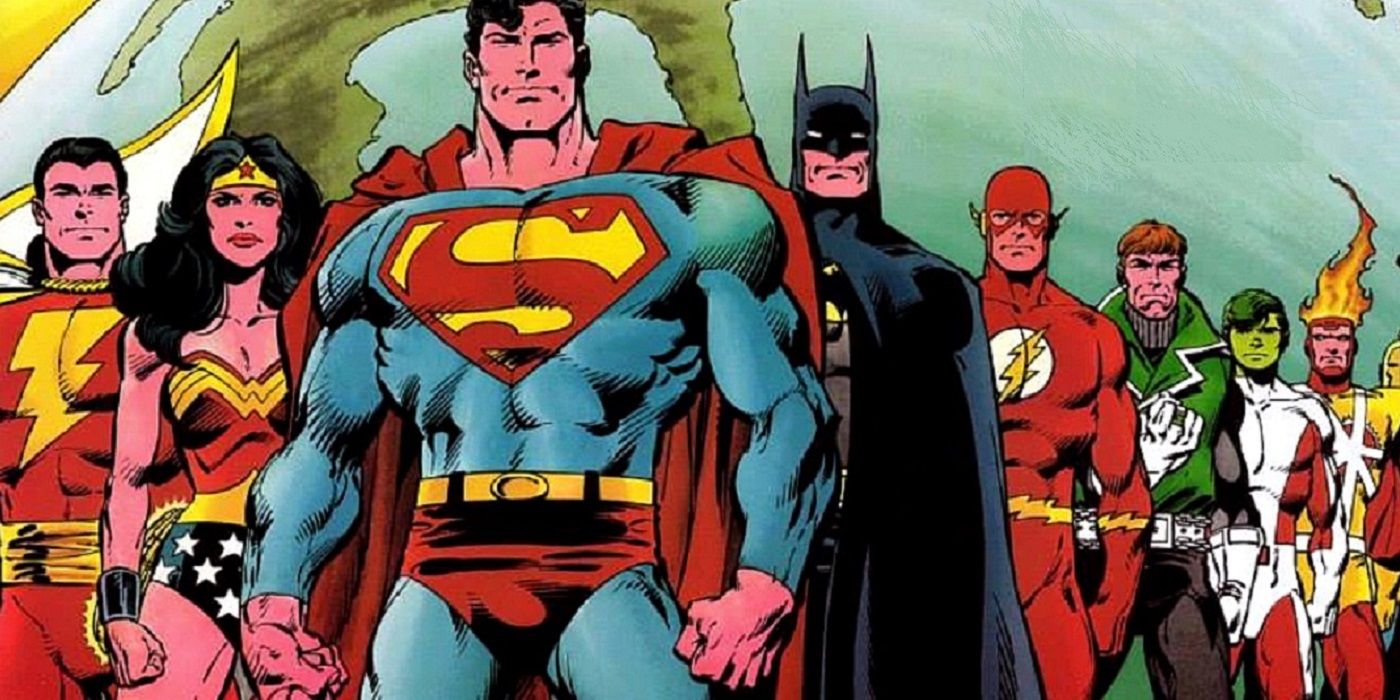 DC's superheroes circa 1987
