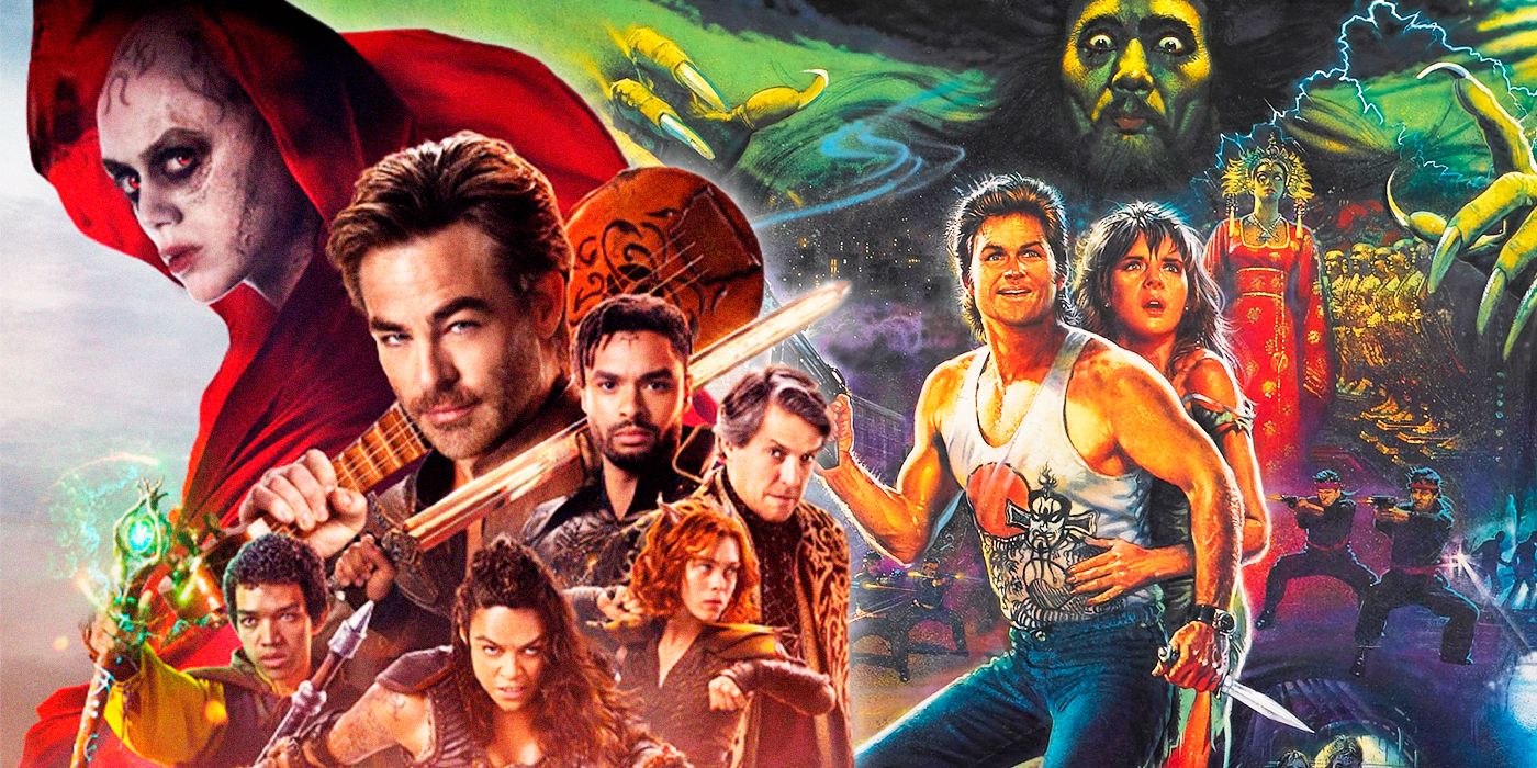 Dungeons & Dragons: Honor Among Thieves and Big Trouble in Little China Posters