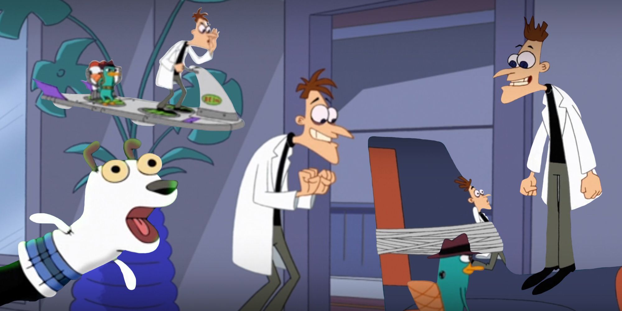 phineas and ferb perry the platypus and doofenshmirtz