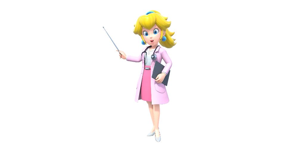 Dra. Peach de Dr. Mario World