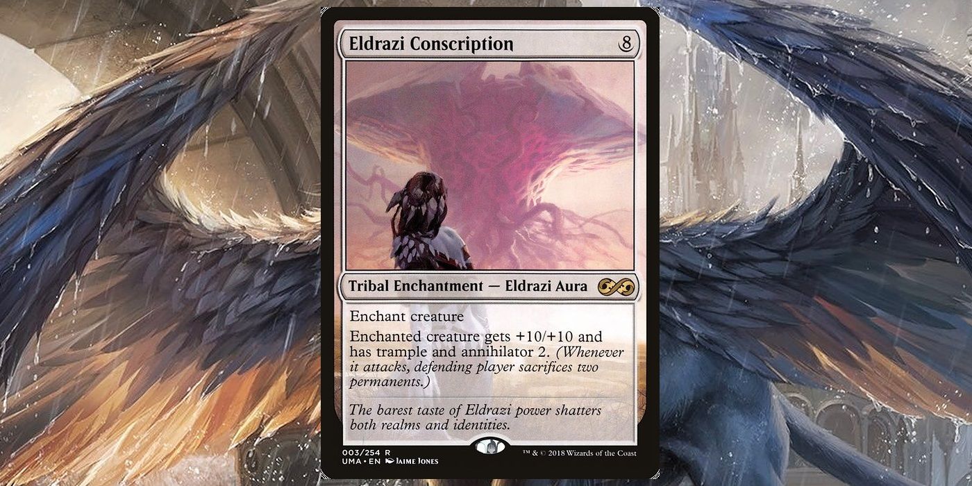 Cartão de covil secreto Eldrazi Conscription