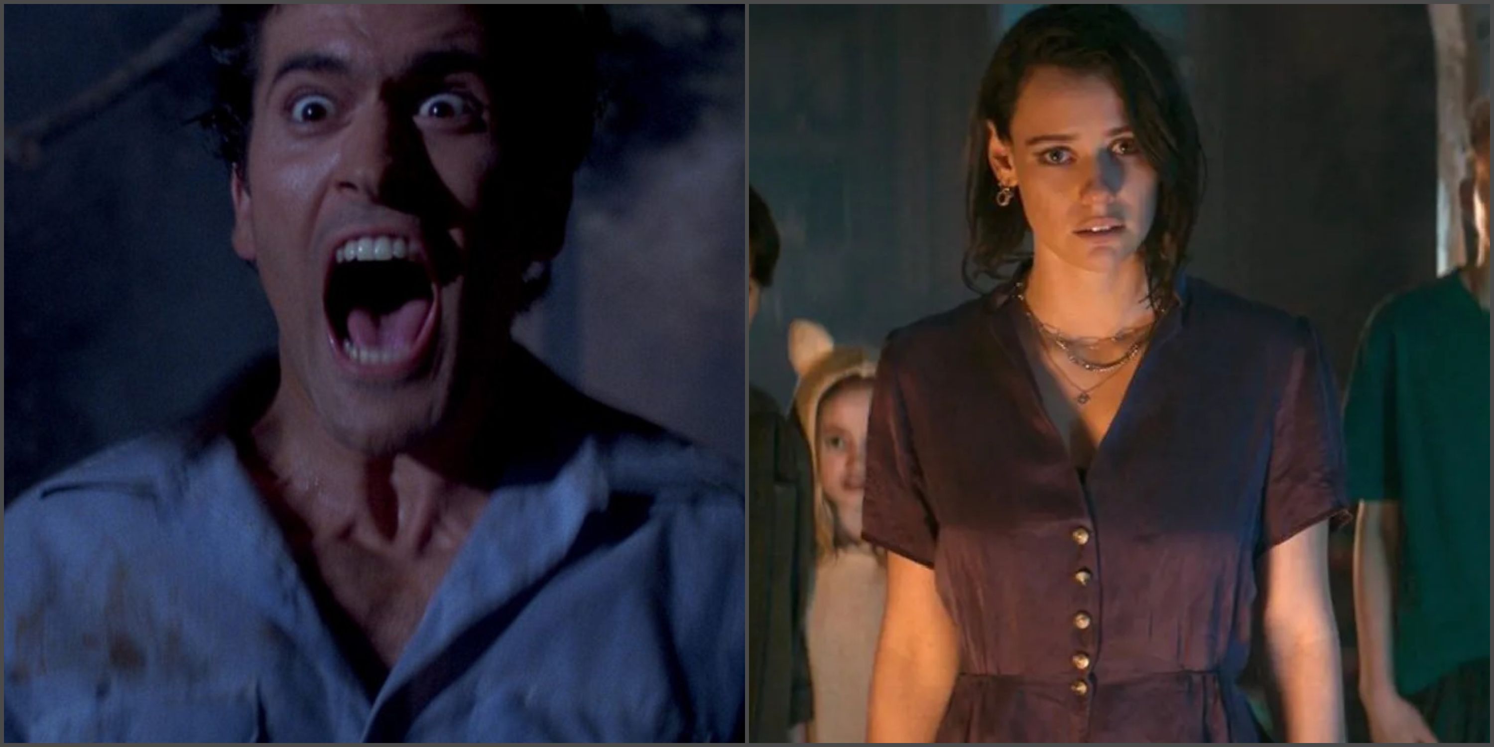 Ash Williams from The Evil Dead & Beth from Evil Dead Rise