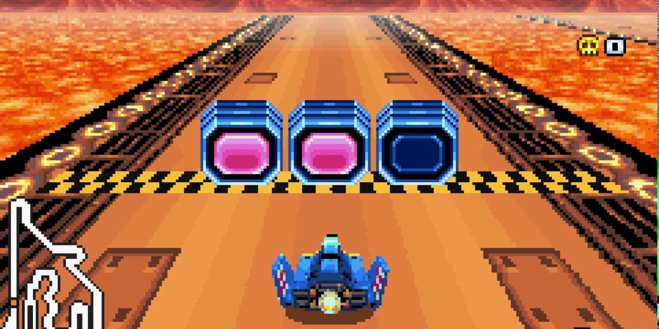 Uma corrida começa em F-Zero: Climax