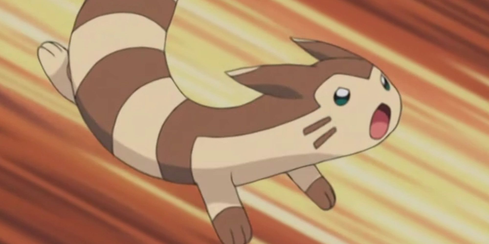 Furret no meio de um ataque