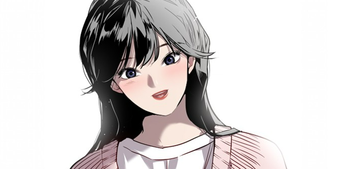 The Girl Downstairs Duna smiling