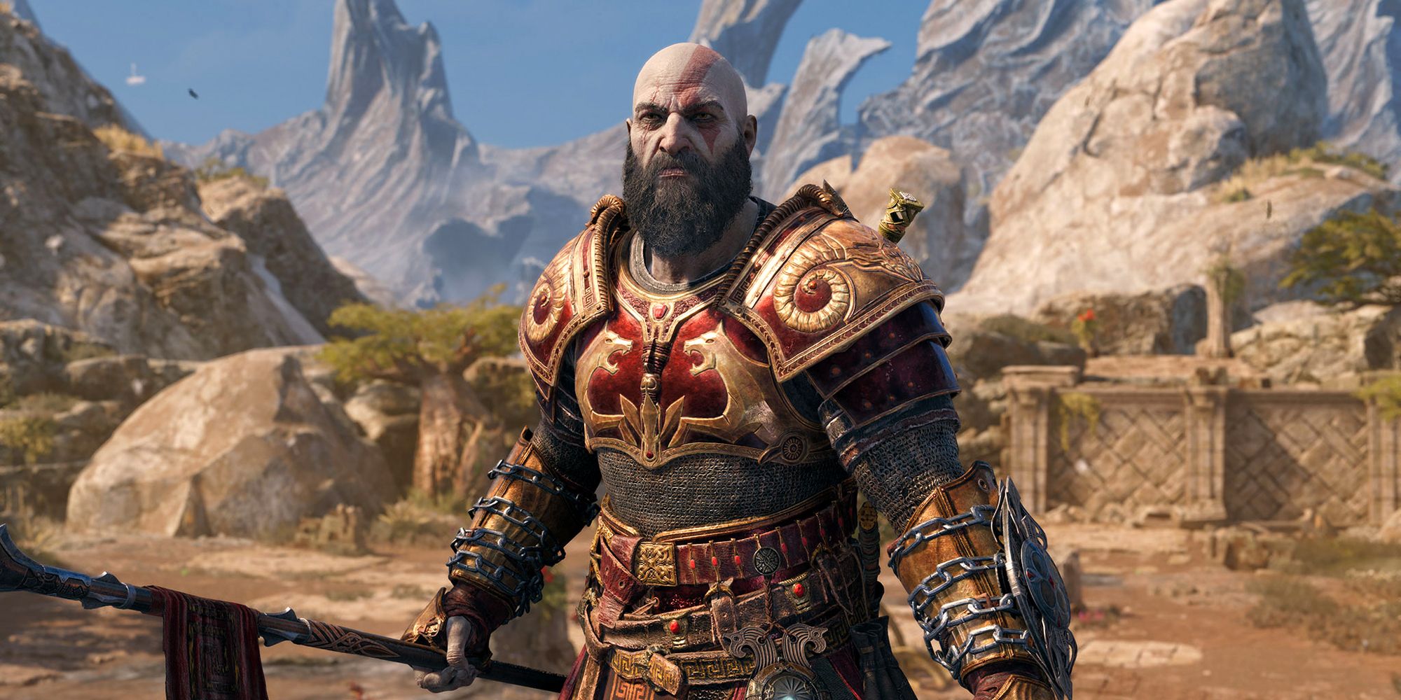 Armadura God of War Ragnarok Ares