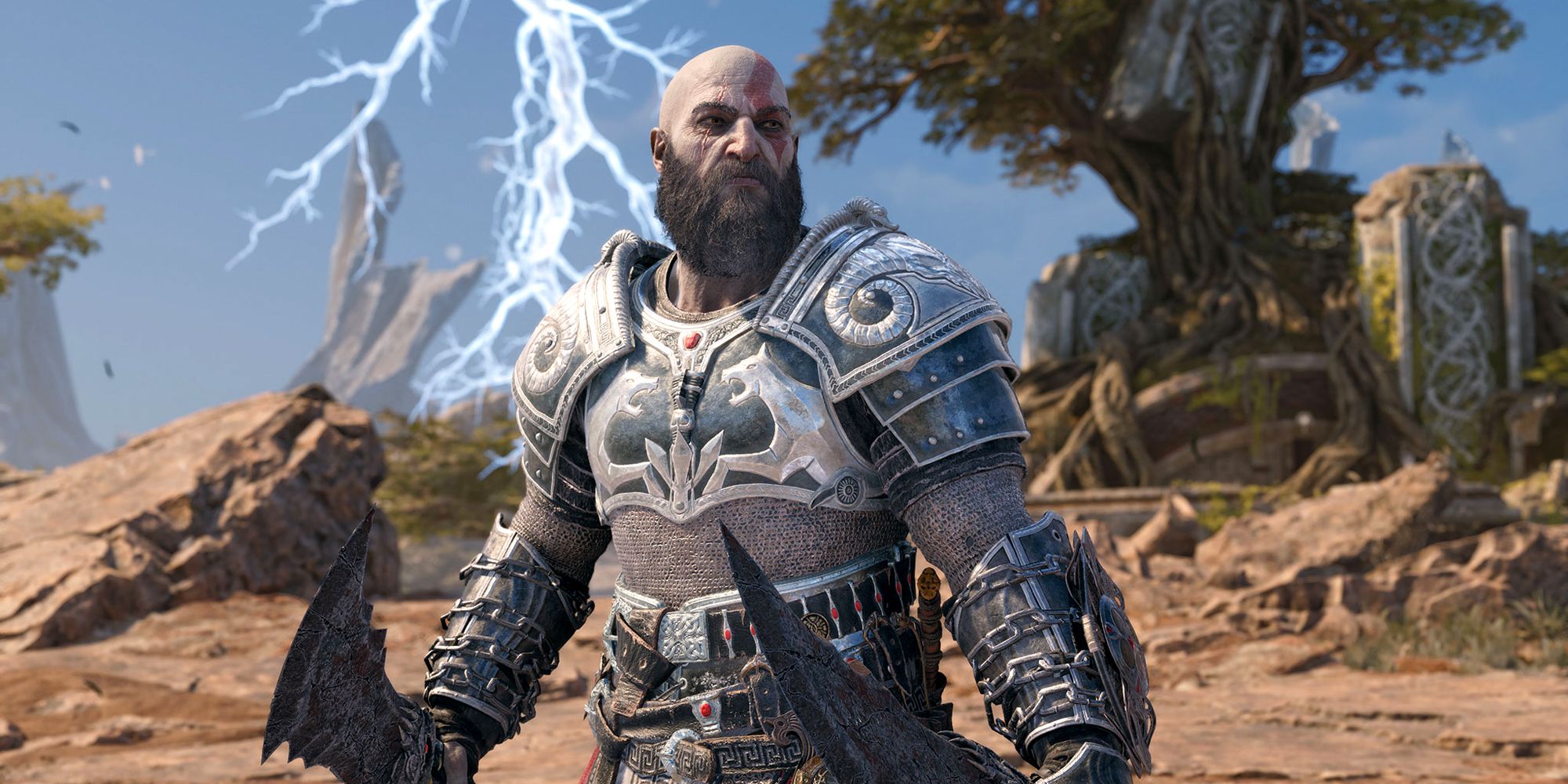 God of War Ragnarok Armadura de Zeus