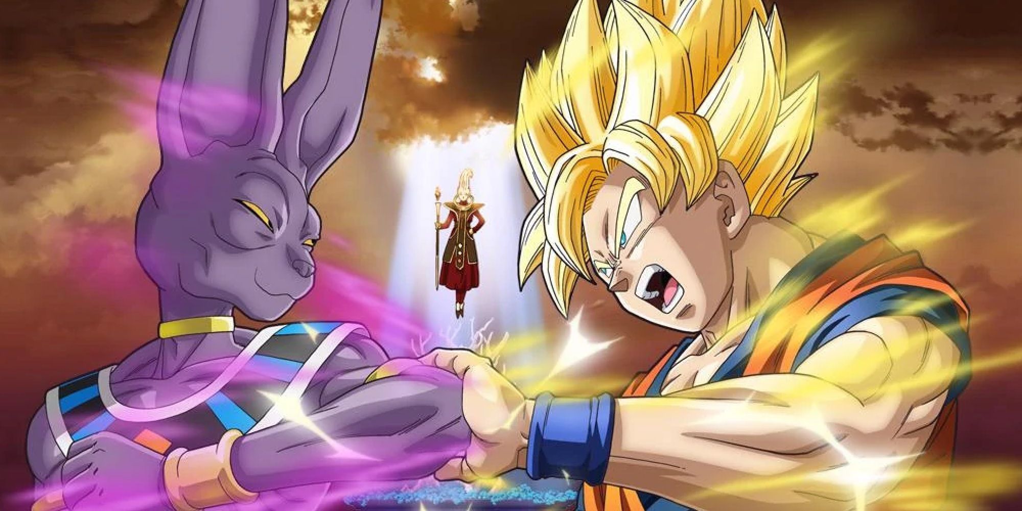 dbz battle of the gods goku vs bills