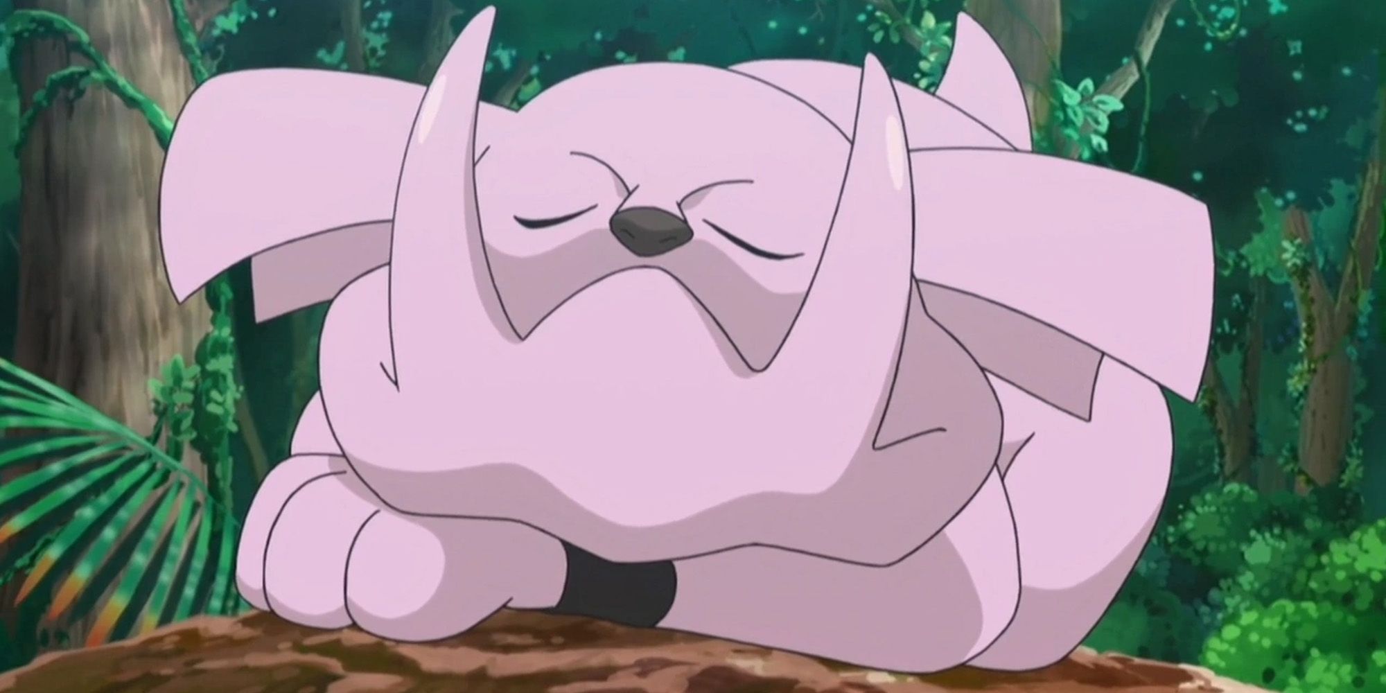 Granbull cochila como um cachorrinho fofo