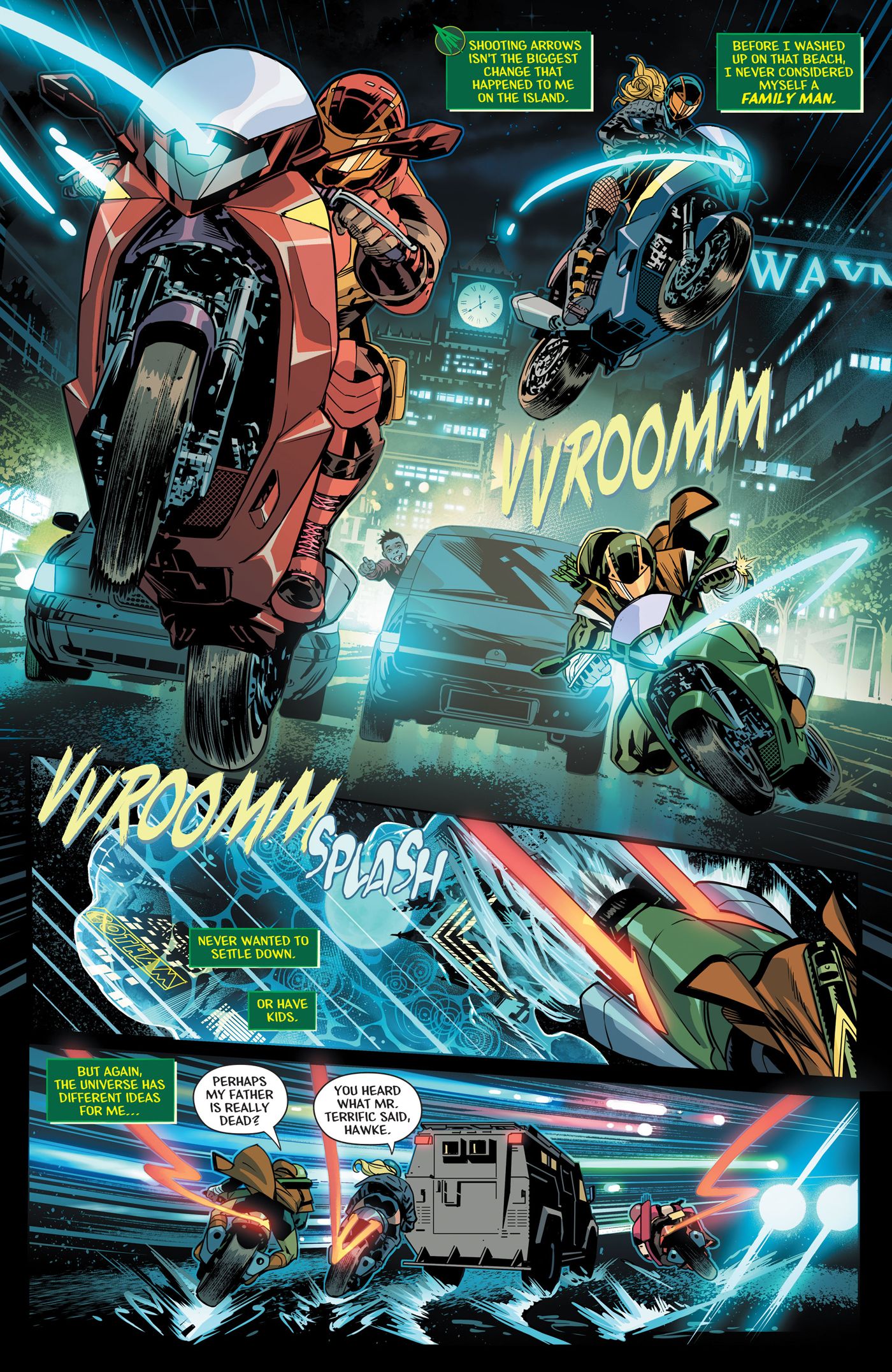 A look at Green Arrow #1 (2023) from DC Comics.
