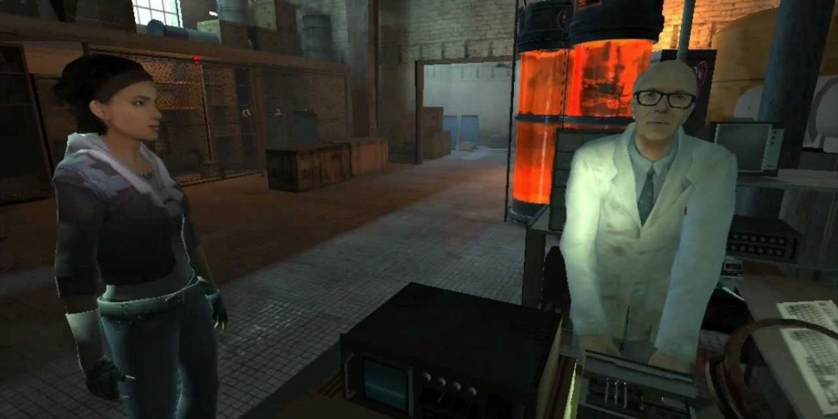 A capture from Valve's Half-Life 2 presentation from E3 2003