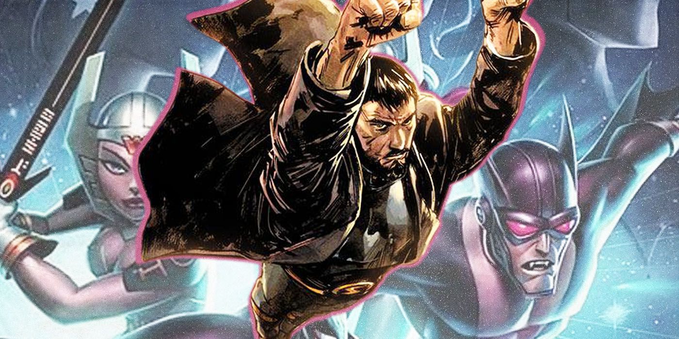 Flying Hernan Guerra son of zod DC's 'Gods and Monsters'
