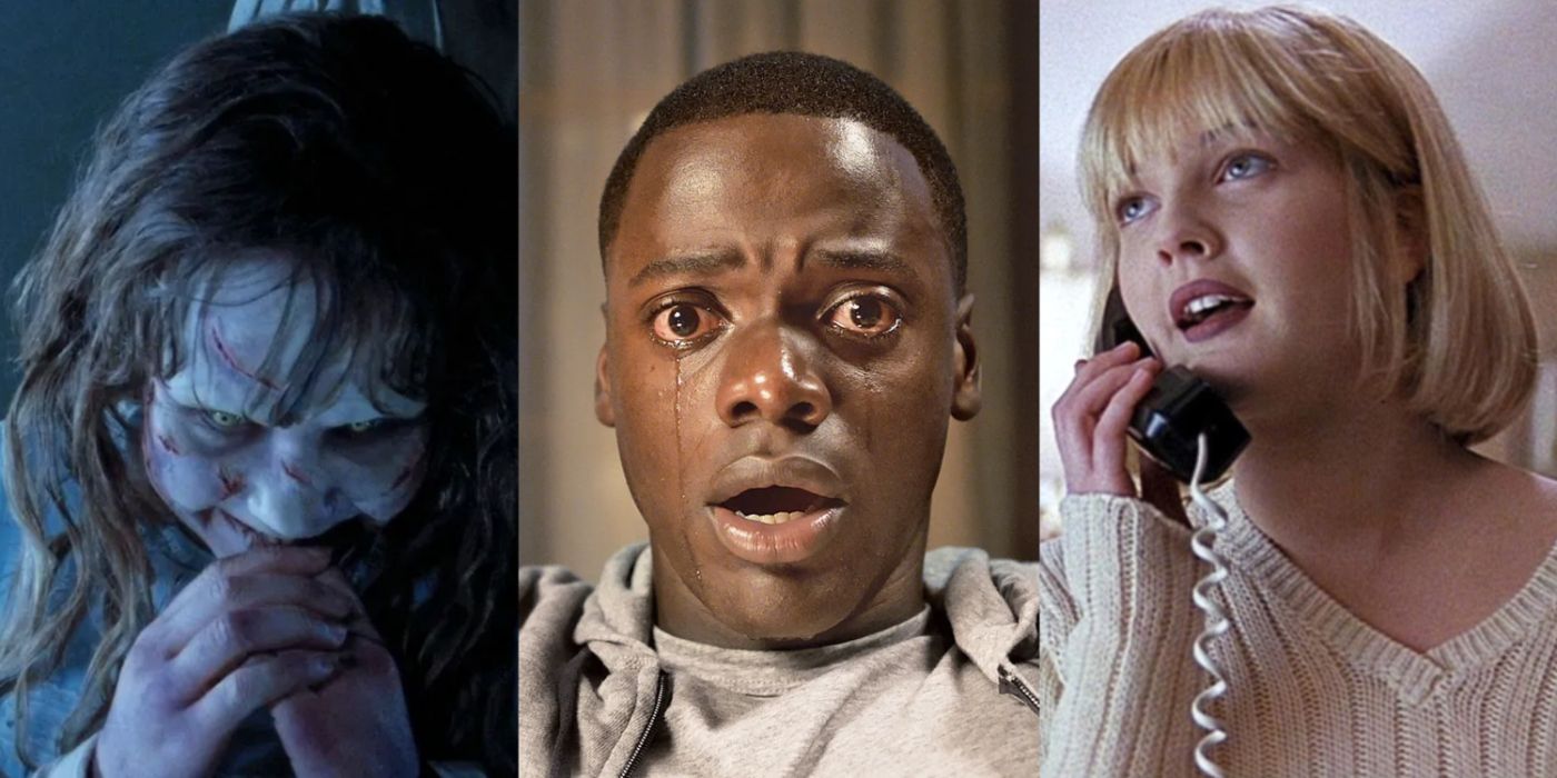 Regan in The Exorcist, Chris in Get Out, and Casey in Scream (1996). 