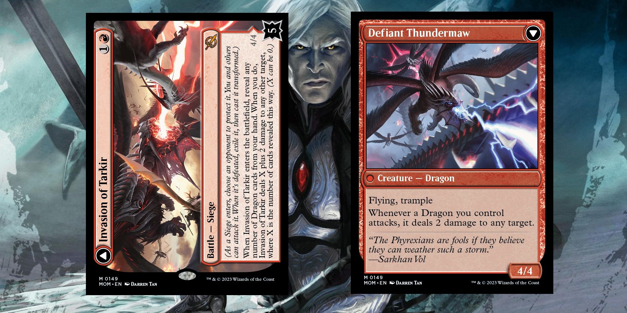 Cartão Invasion Of Tarkir em MTG: March of the Machine.