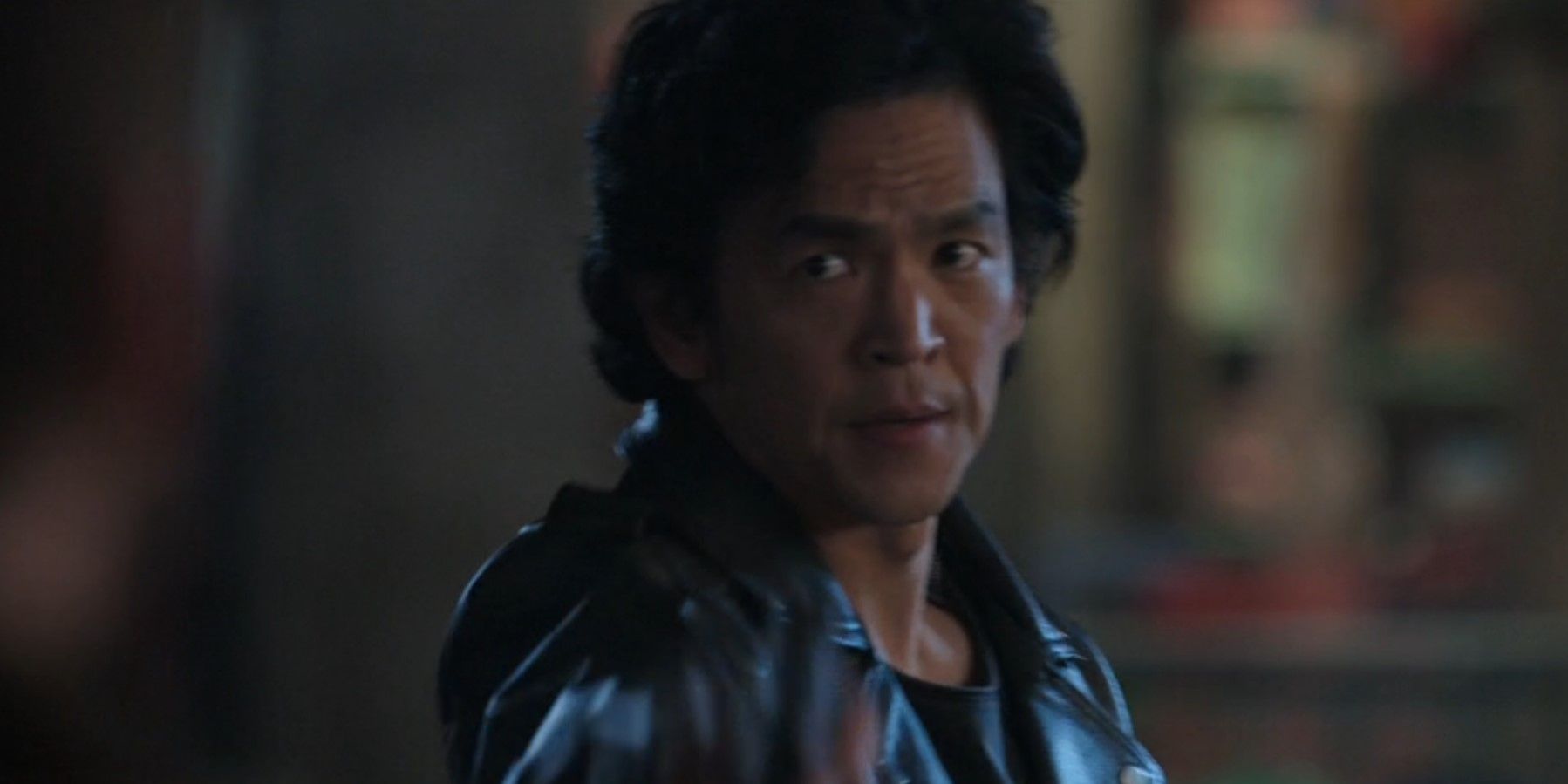 John Cho as the Leopard in Ghosted