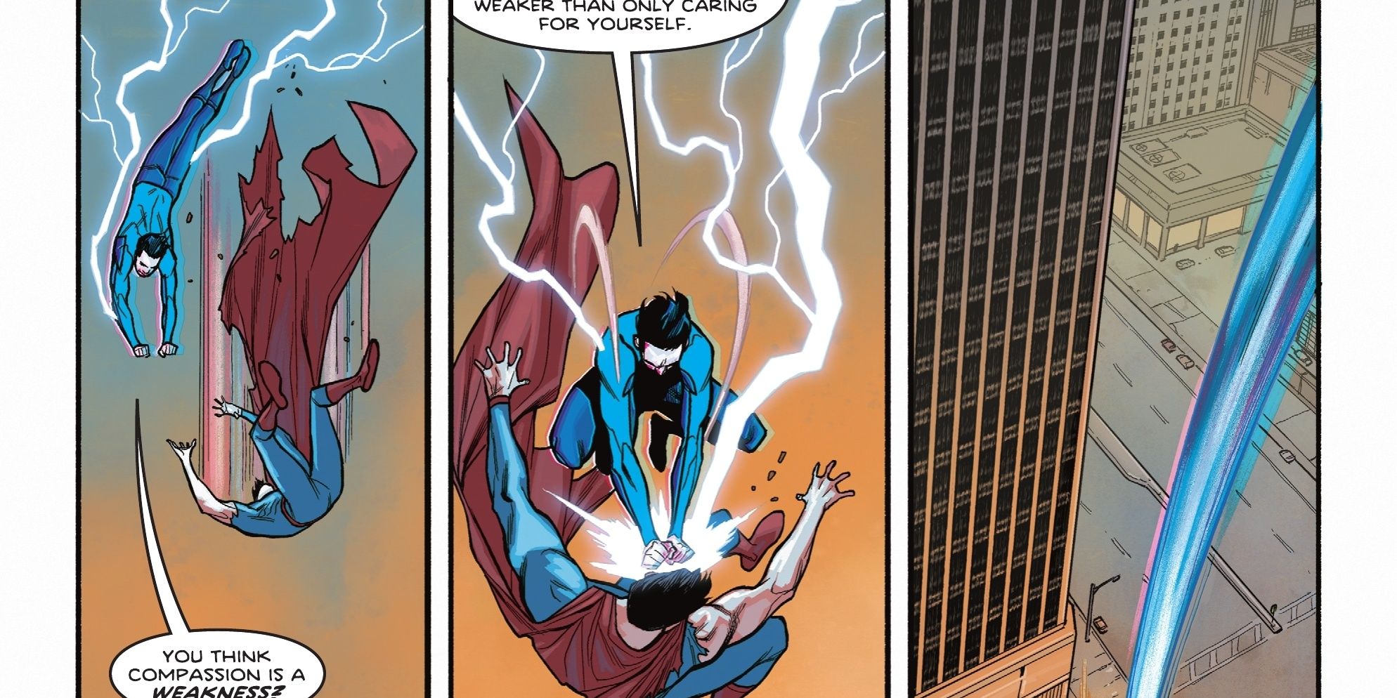 Jon Kent luta contra Ultraman em Adventures of Superman Jon Kent #2