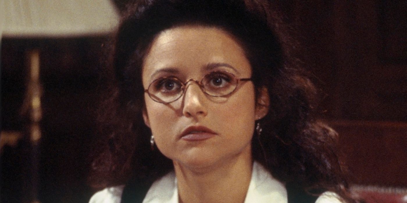 Julia Louis-Dreyfus as Elaine in Seinfeld
