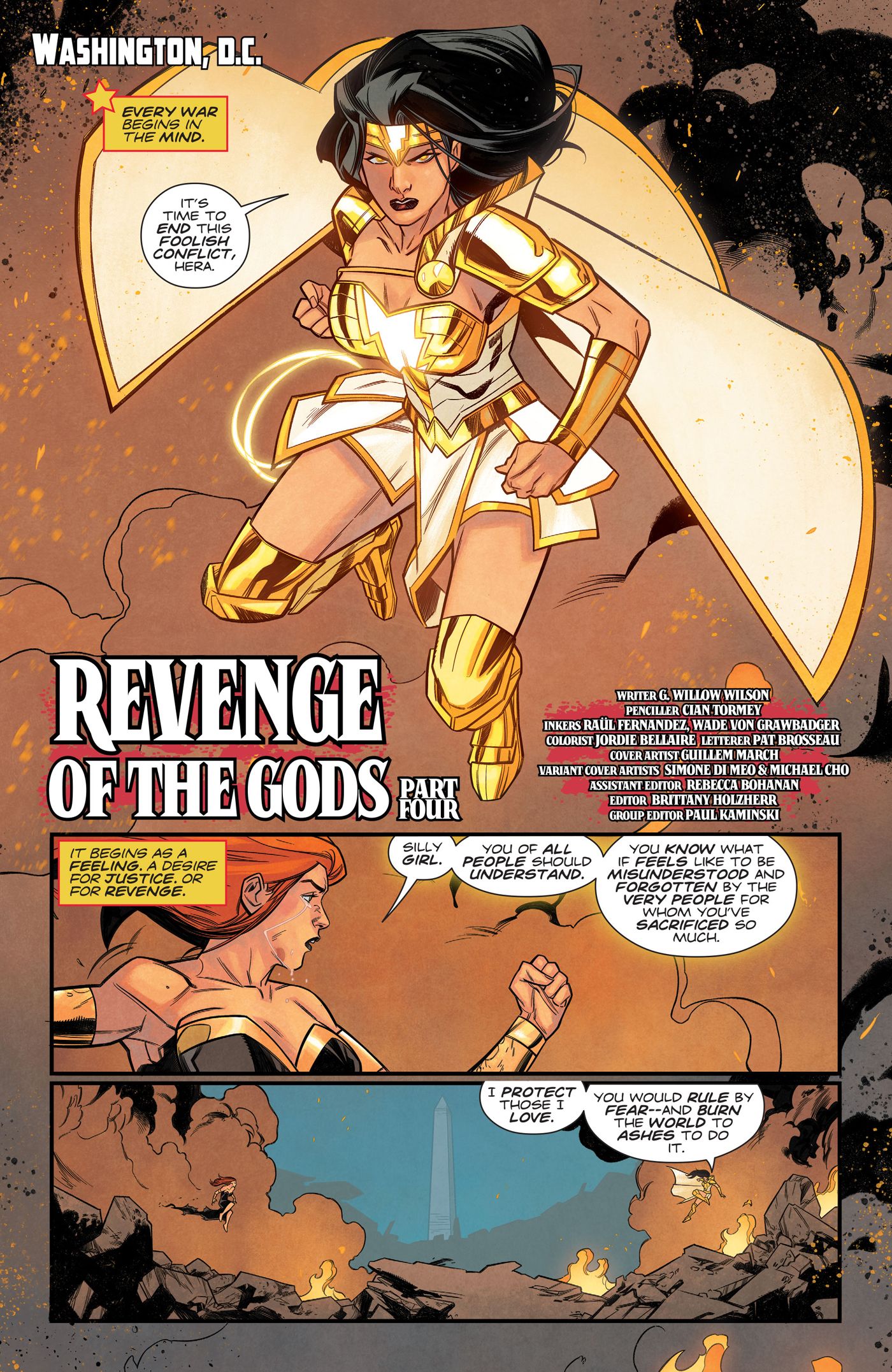 A look at Lazarus Planet: Revenge of the Gods #4 (2023) from DC Comics.