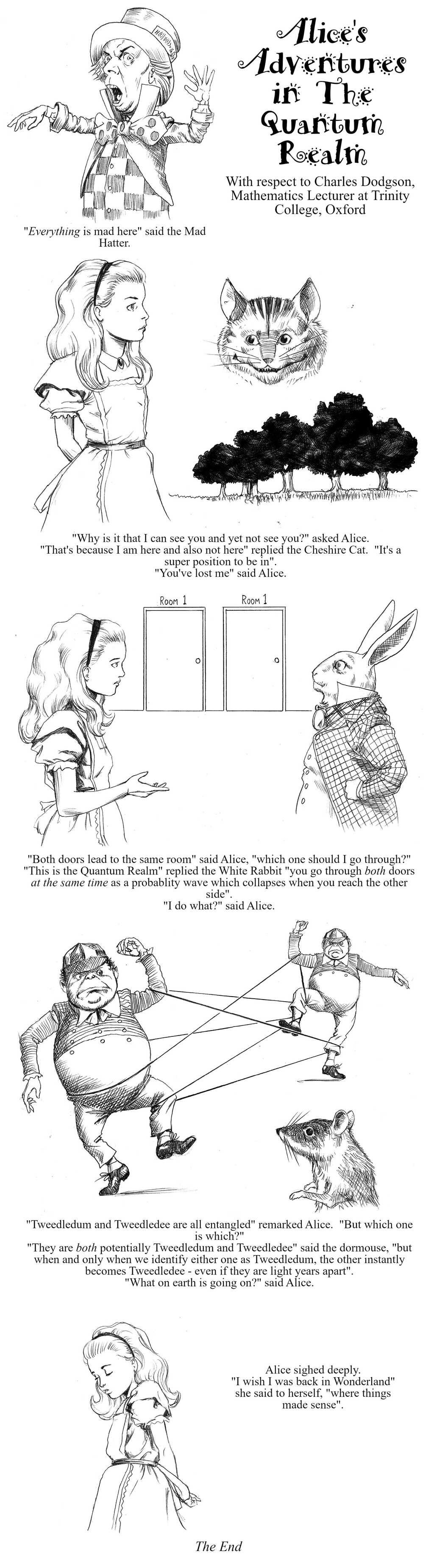 Alice no Reino Quântico por Nick Perks