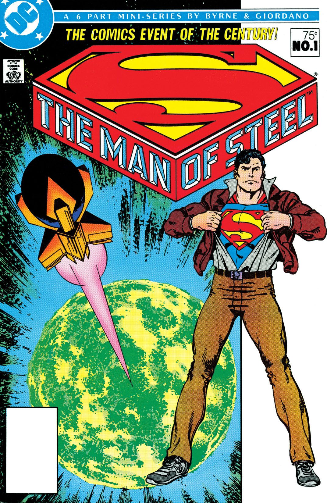 John Byrne rebooted Superman with The Man of Steel