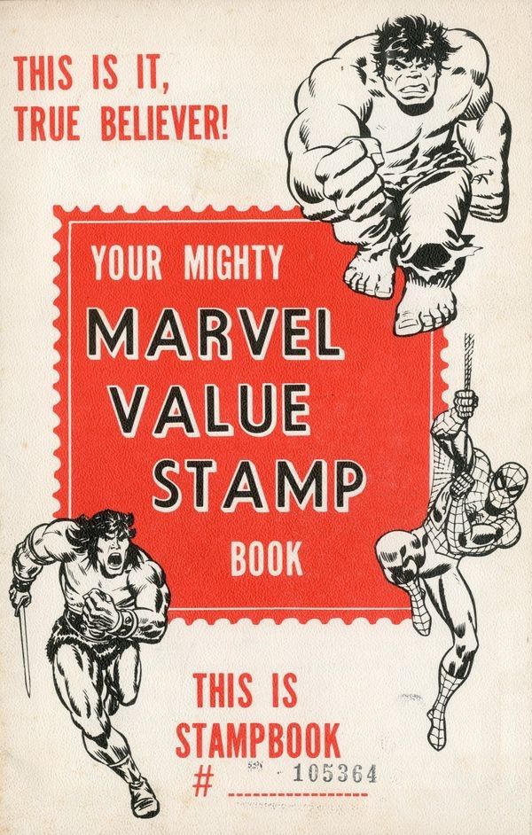 The Marvel Value Stamp book. 