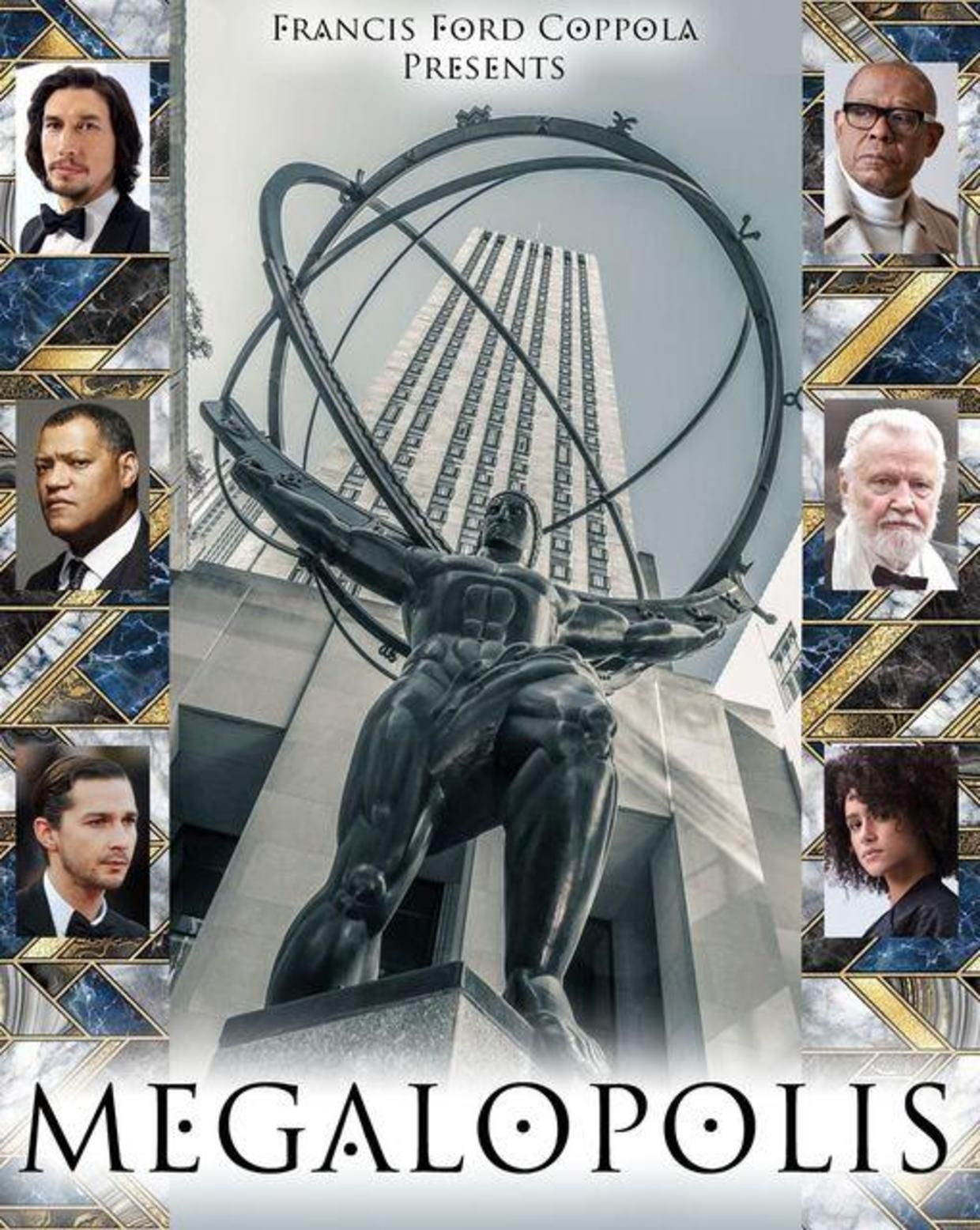 Megalopolis Francis Ford Coppola Unveils First Look at LongGestating