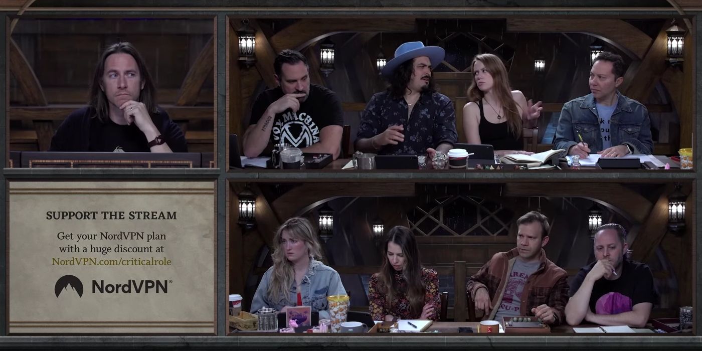 O elenco de Critical Role brinca sobre o Metgaming Pidgeon