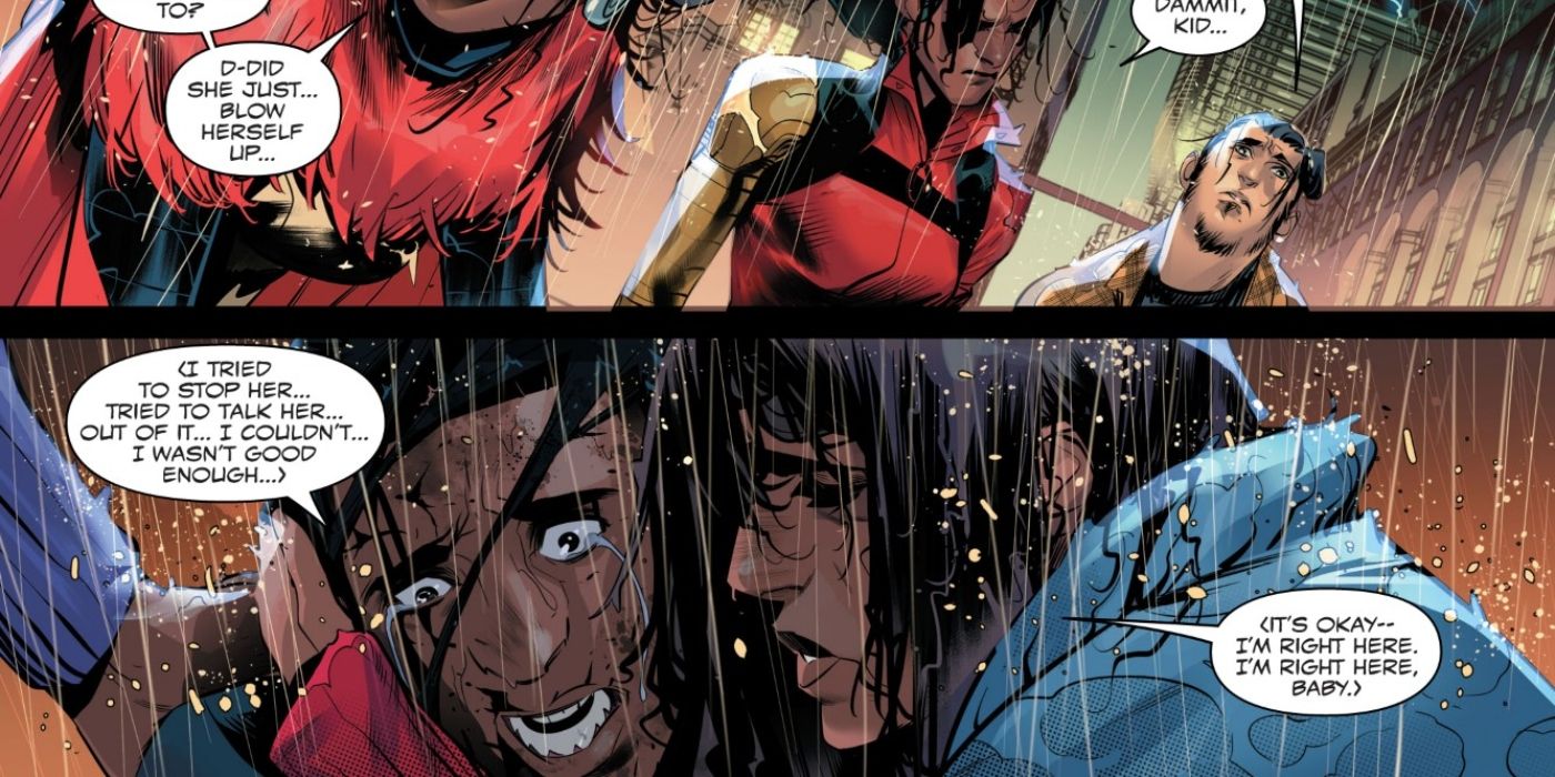 Miles Morales assistiu Rabble morrer.