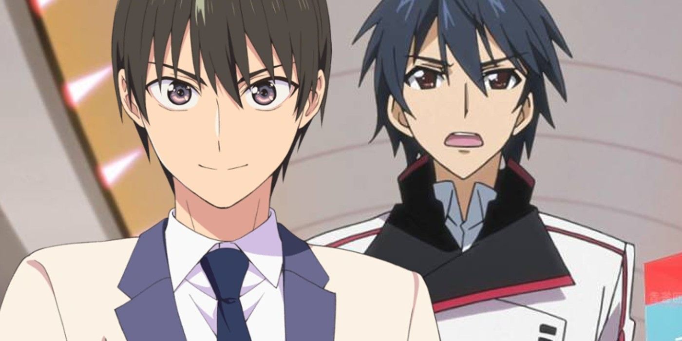 Naoya in Girlfriend, Girlfriend and Ichika in Infinite Stratos 