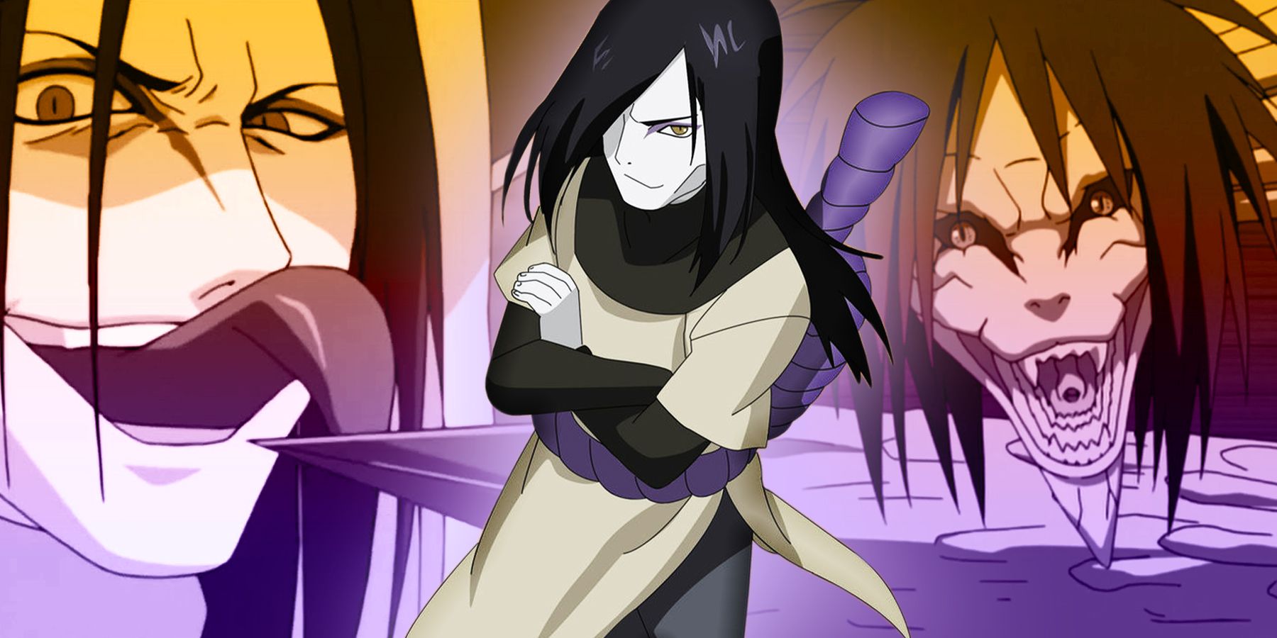 Orochimaru Anime by Adam Khabibi on canvas, poster, wallpaper and more