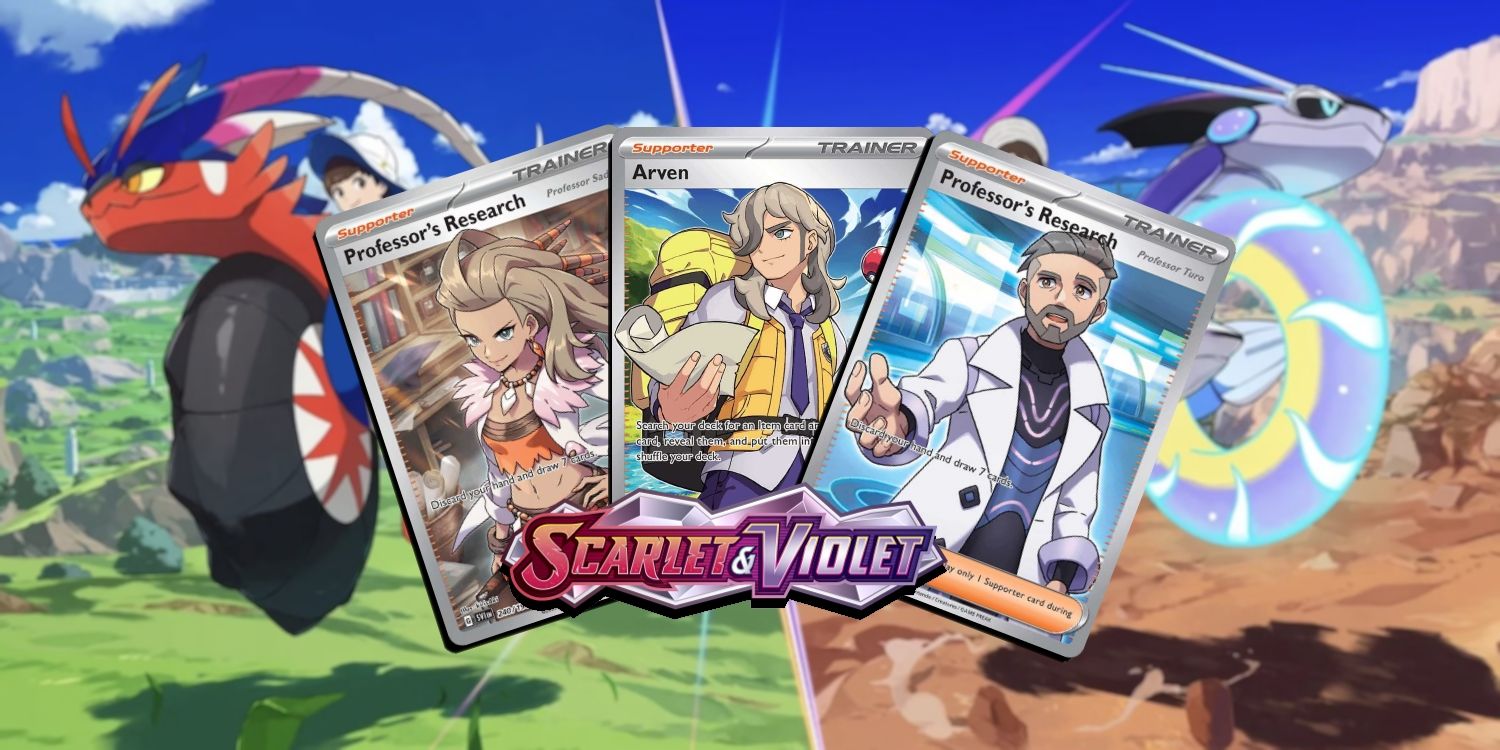 Check out an exclusive reveal of Pokémon TCG: Scarlet & Violet