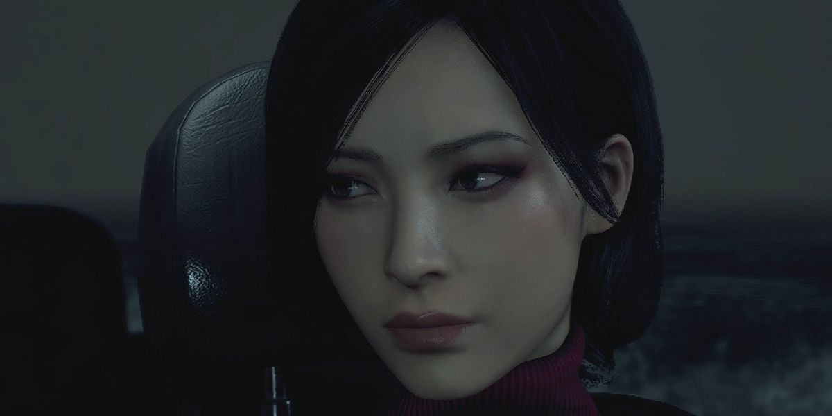 Close up of Ada Wong in Resident Evil 4 remake