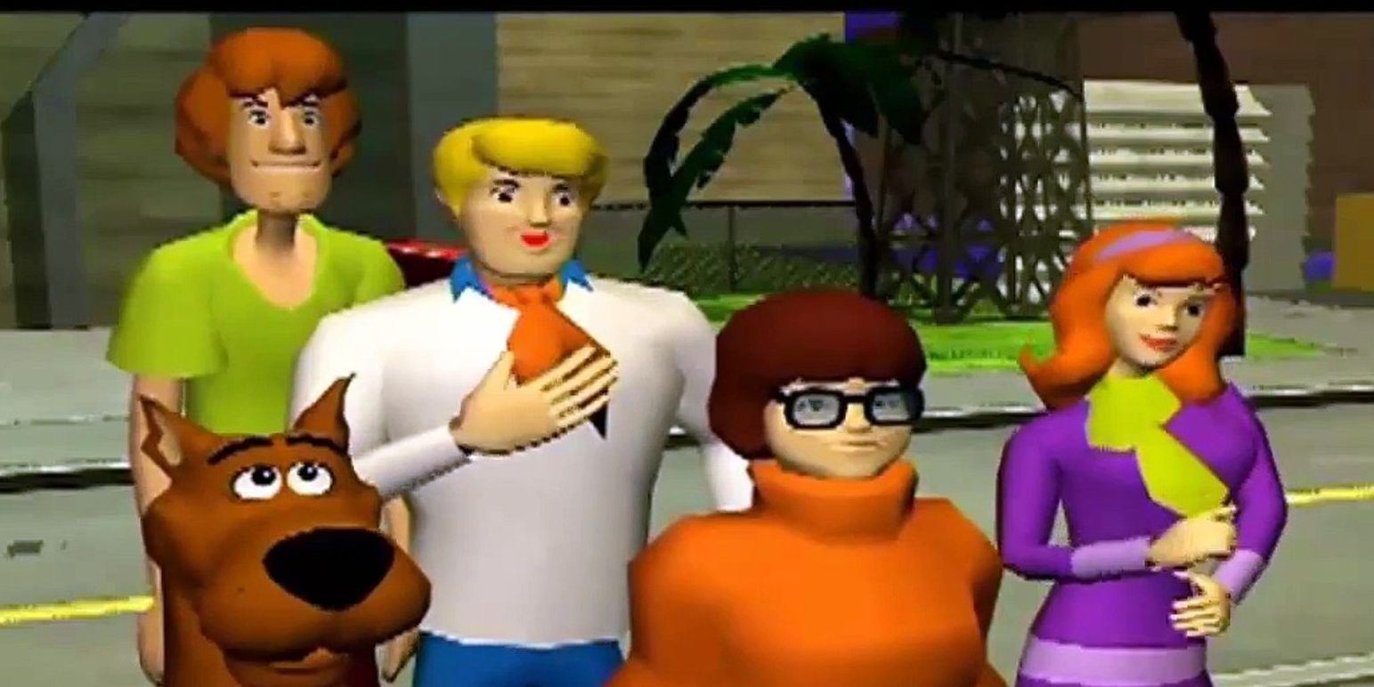 A Mystery Inc investiga em Scooby Doo Mystery Mayhem.