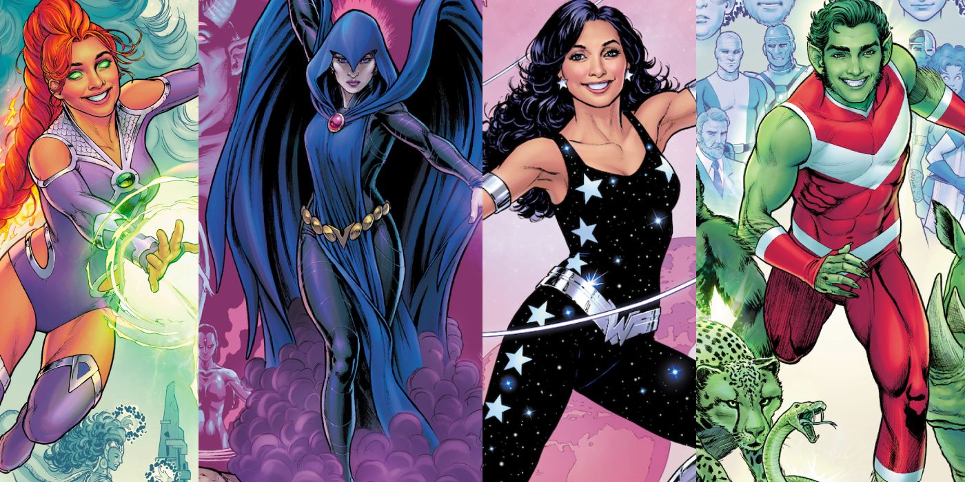 DC's Tales of the Titans will explore the origins of Raven, Donna Troy, Starfire and Beast Boy.