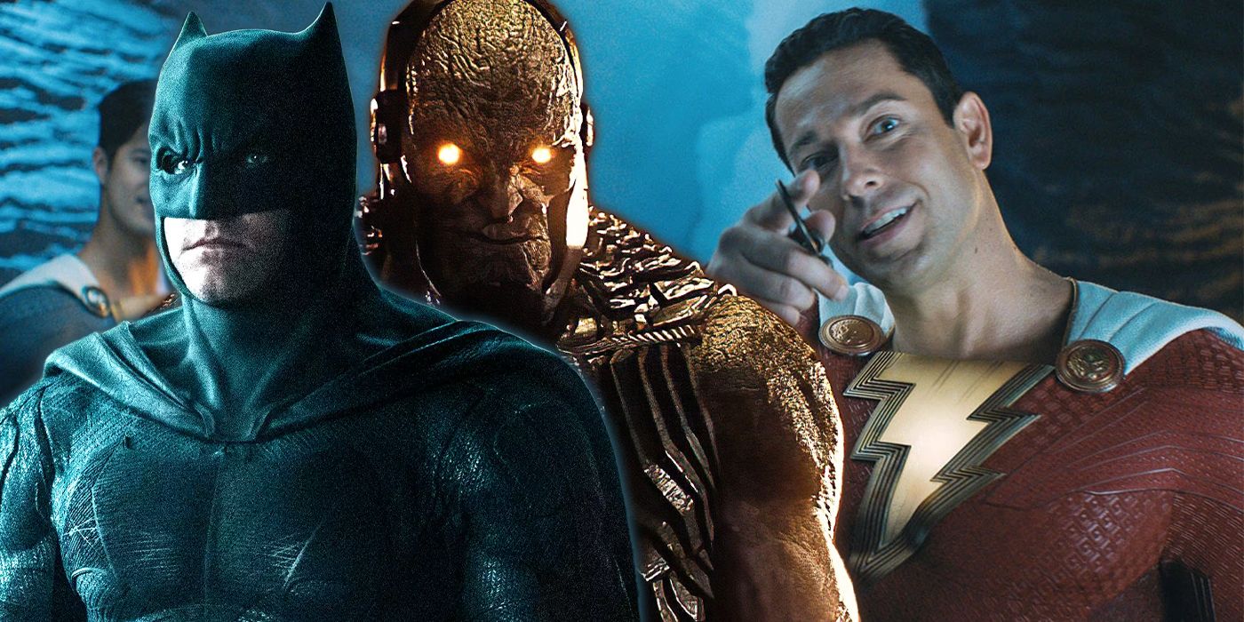 Shazam Sequel References Zack Snyder's Justice League Character