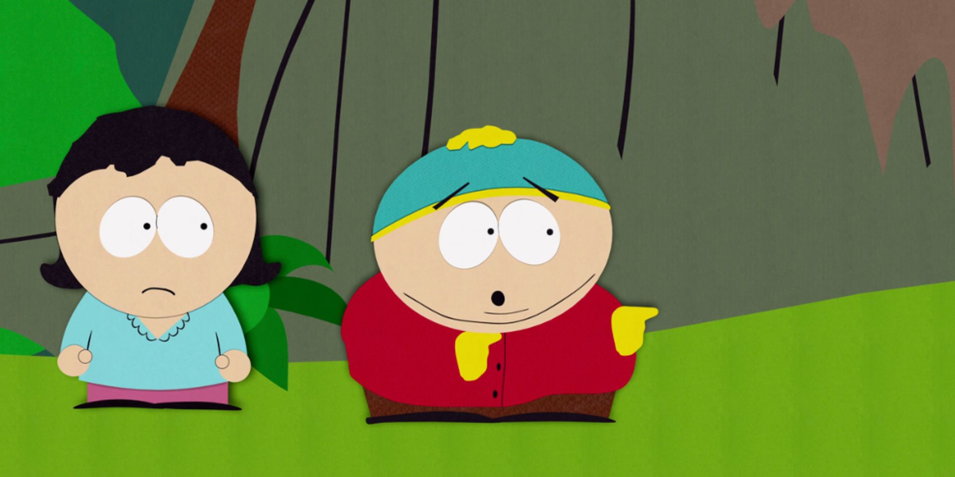 Cartman tells his friends off before leaving in South Park