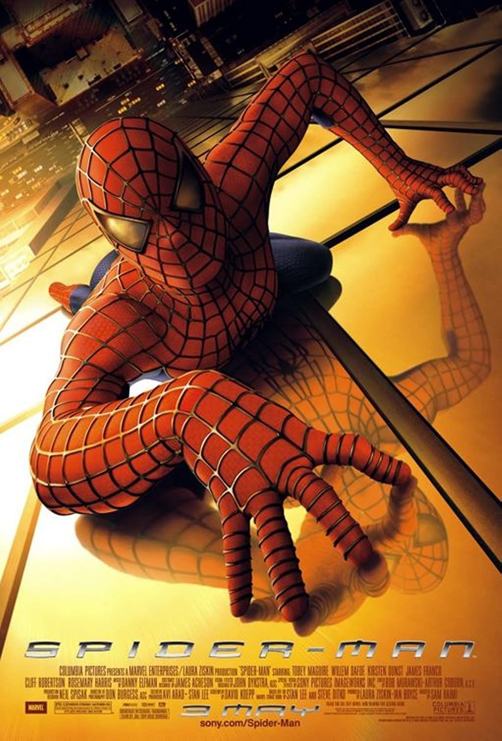 Movie poster for Spider-Man (2002)