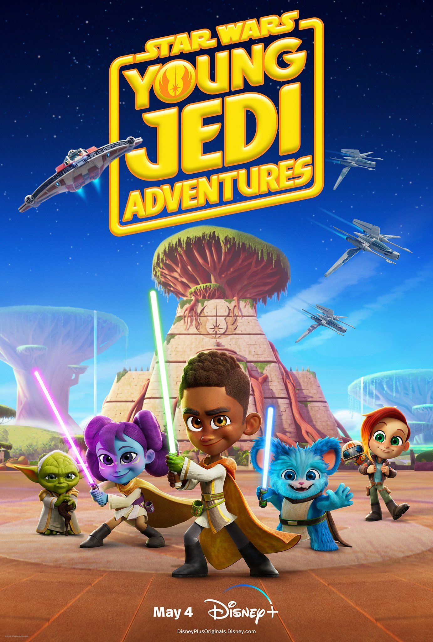 Star Wars Young Jedi Adventures Poster