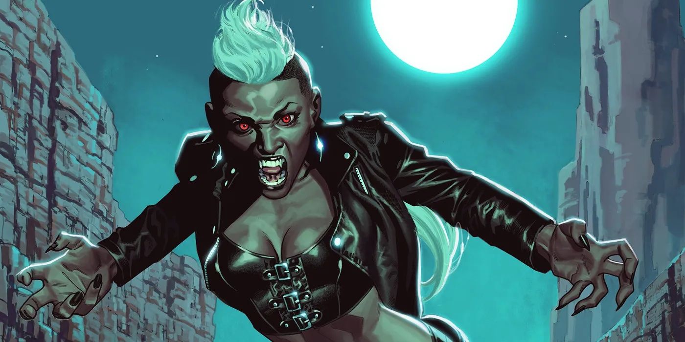 The X-Men's Storm as a vampire - Marvel