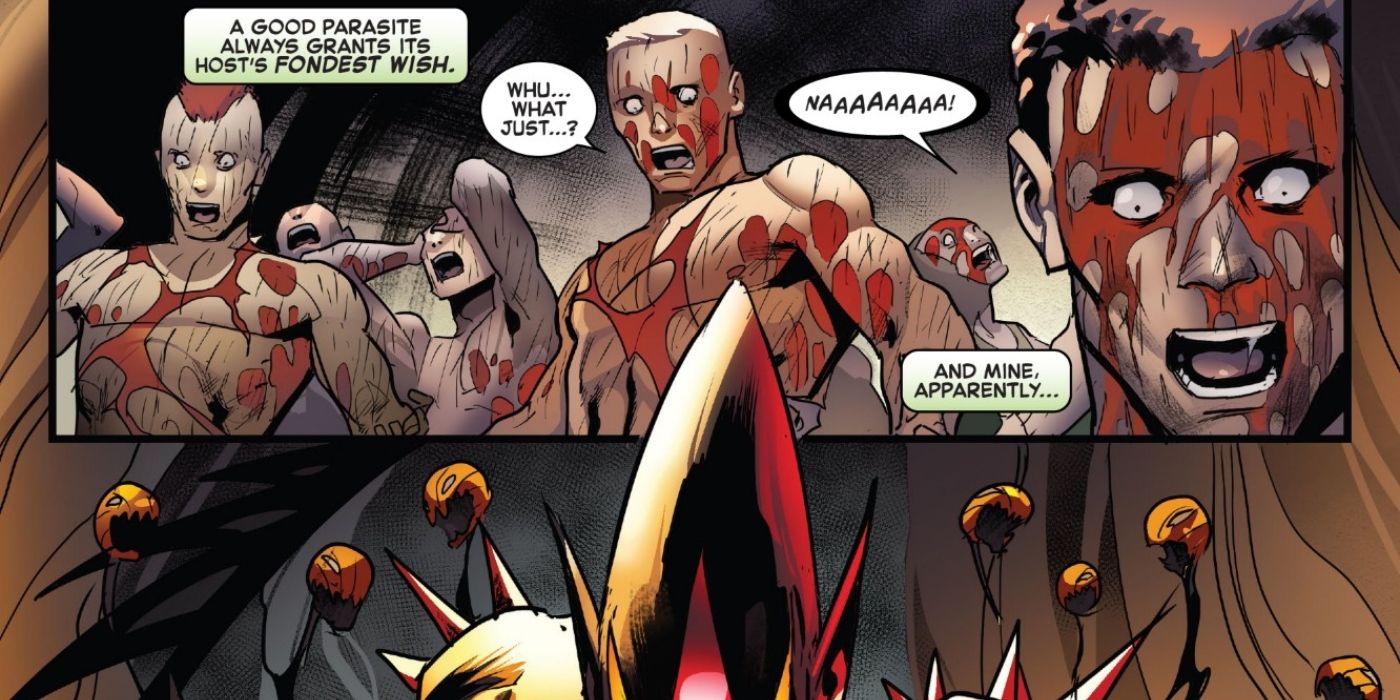 A Marvel revela que os simbiontes não fazem nada que seus hospedeiros não queiram fazer secretamente.