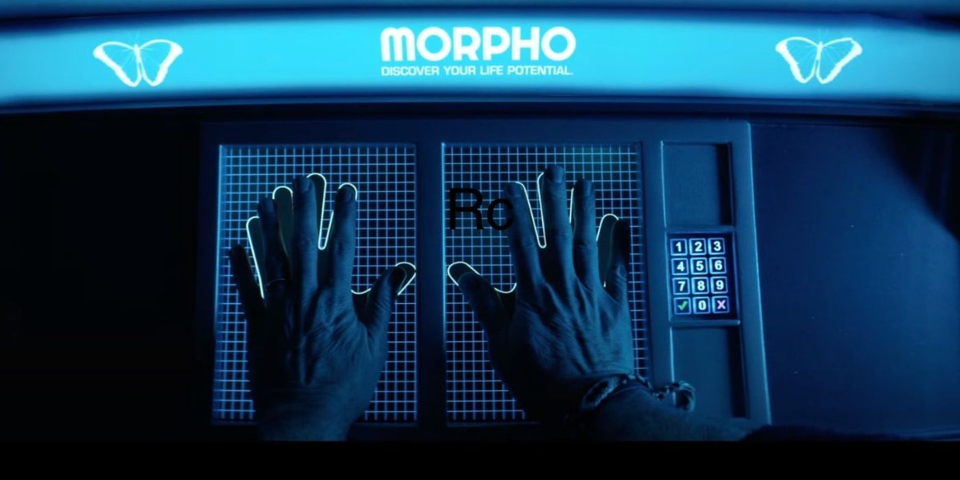 The Morpho Machine from Apply TV+'s The Big Door Prize
