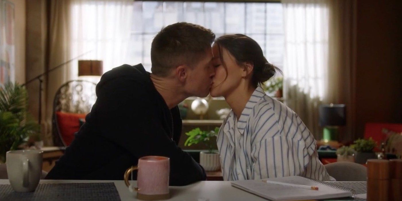 Tim and Lucy share a kiss on The Rookie Season 5 Episode 19 "A Hole in the World"